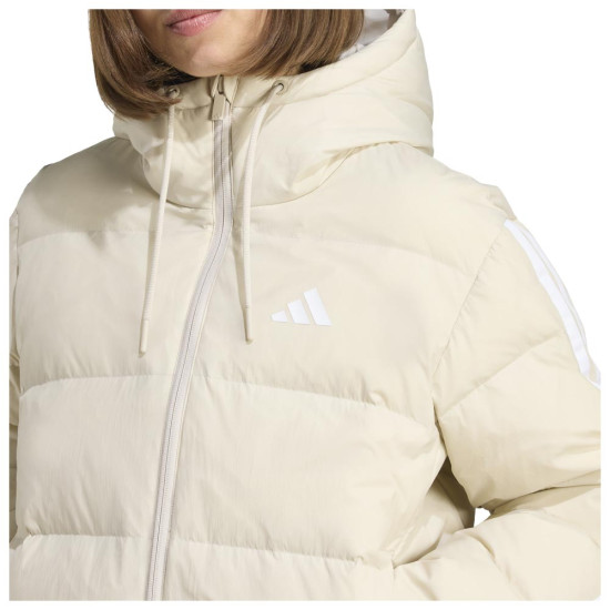 Adidas Γυναικείο μπουφάν Essentials Climawarm 3-Stripes Puffer Down Hooded Jacket